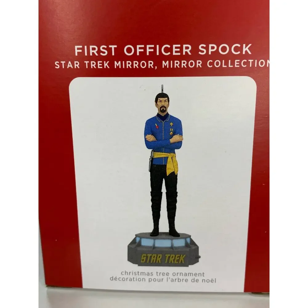 Hallmark Christmas Ornament 2021 Star Trek Mirror First Officer Spock